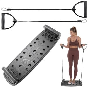TRANKIELO® - Inklapbaar multifunctioneel push-upboard met spankabel - Krachttraining, spieropbouw, fitness thuis