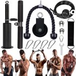 Thuis Fitness Katrol Kabel Systeem voor Krachttraining Biceps Triceps Schouders en Rug