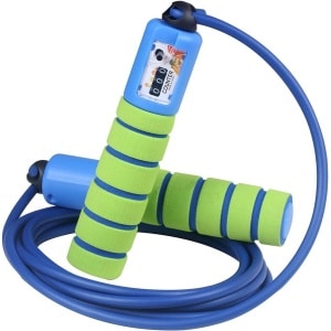 Titel: Counter Speed Rope with Comfortable Non-Slip Handles for Crossfit Boxing Training and Fitness