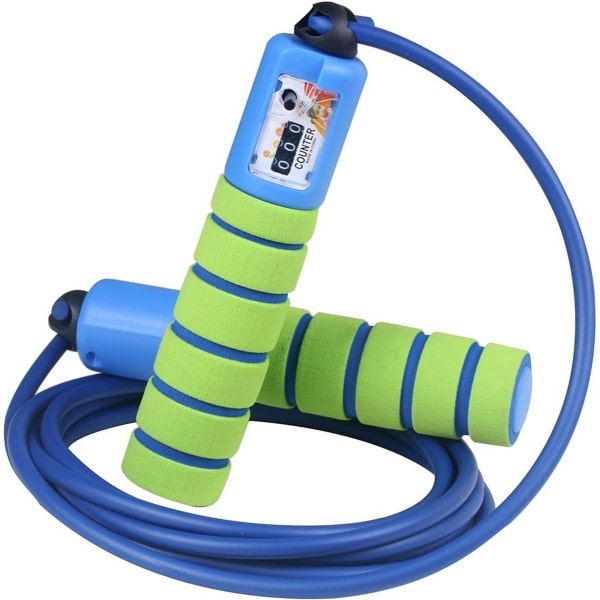 Titel: Counter Speed Rope with Comfortable Non-Slip Handles for Crossfit Boxing Training and Fitness