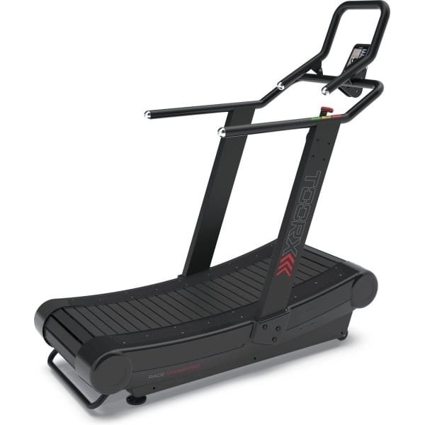 Toorx Professional Race Cross Pro Curved Loopband - 7 Trainingsprogramma's - 44 km/h - LCD Scherm