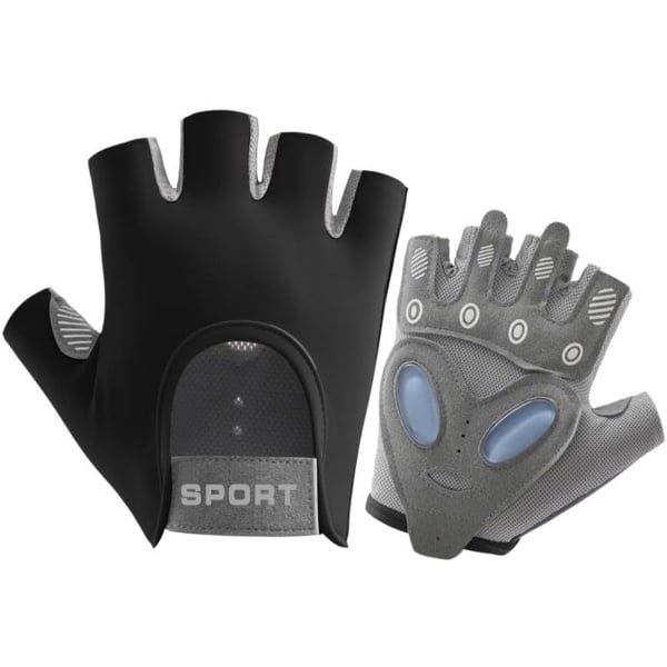 Training Gloves - Ademend - Fietshandschoenen met Silicone Kussen - Antislip Fitnesshandschoenen voor Fietsen, Krachttraining en Workout