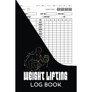 Trainingslogboek Gewichtheffen en Fitness - Cardio & Krachttraining Bijhouden