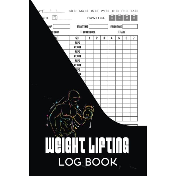 Trainingslogboek Gewichtheffen en Fitness - Cardio & Krachttraining Bijhouden