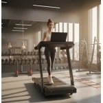 Treadmill Inklapbaar met 9% Helling 12 km/u - 3.0 PK Motor - Demping - LED Display - 136 kg Belastbaar - Loopband voor Thuis - Compact & Stil - Altameubel