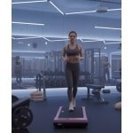 Treadmill Walking Pad 2.5PK - Ultra Dun & Stil Loopband tot 120 kg - 8 km/h - Compact Looppad voor Thuis & Kantoor met Afstandsbediening & LCD-Display - Schokabsorberend & Onder-Bureau Loopband - Altameubel