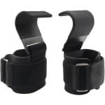 Trekkingstraps voor krachttraining - Leren lifting straps met neopreen bekleding en verstelbare gewichthefhaak voor bodybuilding en fitness