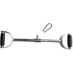 V-Bar Kabelbevestiging 24 Inch voor Krachttraining - Kabelmachine Accessoire met Rubberen Handgrepen