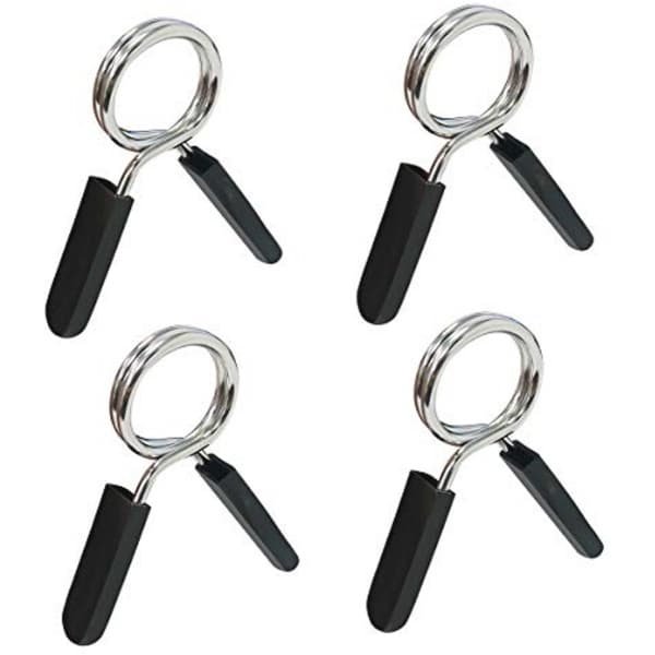 Veerkraagklemmen voor Halterstangen - Antislip Fitnessapparatuur voor Krachttraining en Gewichtheffen