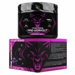 Vegan Potent Pre-Workout 300g - L-Citrulline, Beta-Alanine, Cafeïne, Taurine, AstraGin, Panax Notoginseng - 24 Porties, Bosvruchten - Gemaakt in Italië