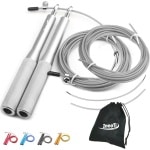 Verstelbaar Crossfit Springtouw voor Hoge Snelheid - Lichtgewicht Aluminium Met Extra Reservekabel