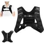 Verstelbaar Gewichtsvest 5/9/15 kg voor Hardlopen en Krachttraining