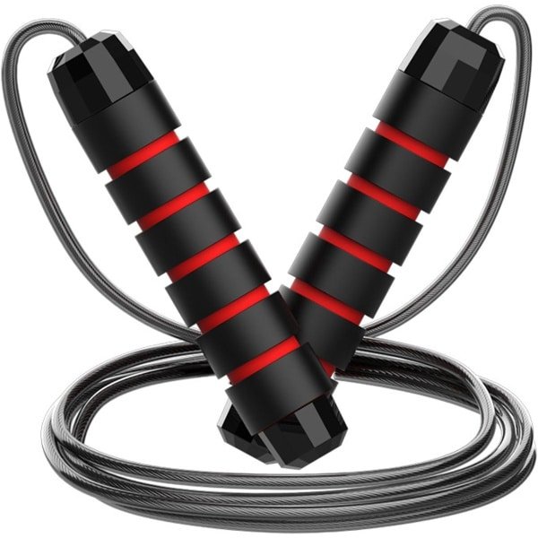 Verstelbaar Springtouw voor Workout - Veelzijdig Oefenspringtouw dat Geliefd is bij Kinderen Volwassenen met Tangle-Free - Comfortabele Schuim Handvatten - Ideaal voor Afslanken, Cardio Uithoudingsvermogen Training