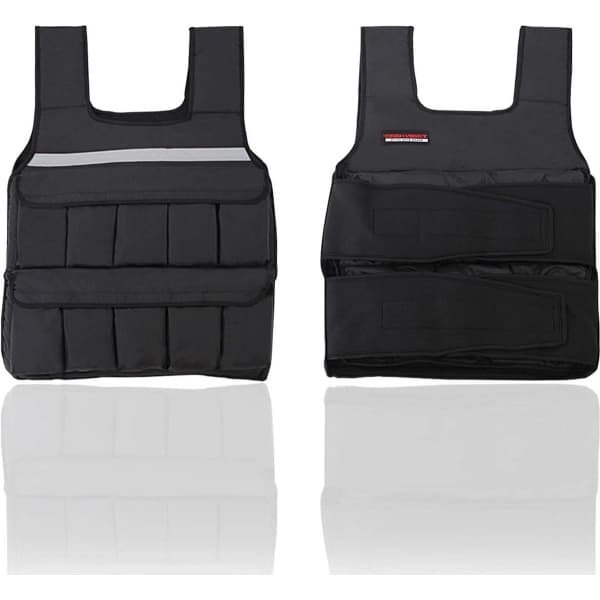 Verstelbaar gewichtsvest - 5 kg / 10 kg / 15 kg - voor krachttraining en hardlopen