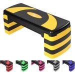 Verstelbare Aerobic Stepper voor Thuis Workouts met Antislipoppervlak - 5 Hoogte-instellingen (10-30 cm) voor Uithoudingsvermogen en Cardio