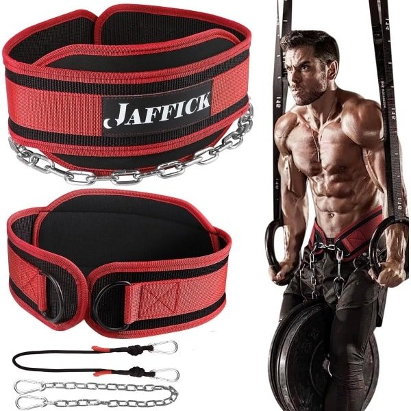 Verstelbare Dip Belt met Kroonluchterketting voor Krachttraining