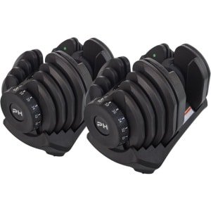 Verstelbare Dumbbells Set 40KG - 17-in-1 Compacte Halters voor Krachttraining Thuis