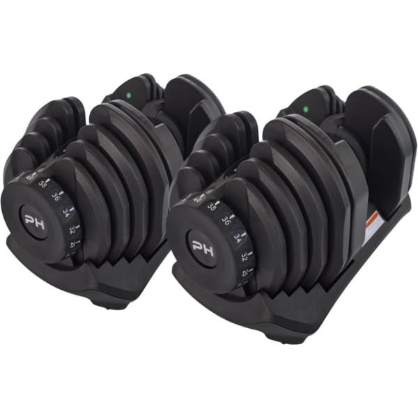Verstelbare Dumbbells Set 40KG - 17-in-1 Compacte Halters voor Krachttraining Thuis