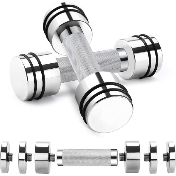 Verstelbare Dumbbells Set van 2 - Krachttraining Thuistraining