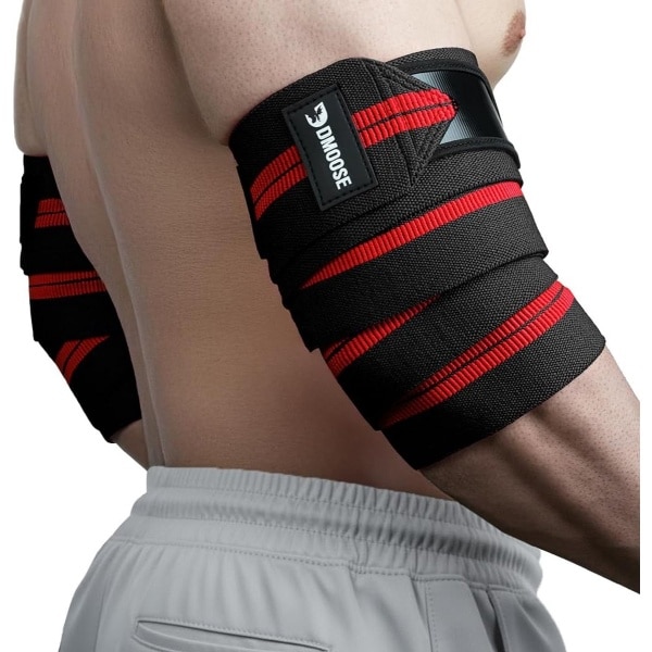 Verstelbare Elleboogbanden voor Gewichtheffen - 40 inch Compressie Elleboogsteunen voor Fitness en CrossFit