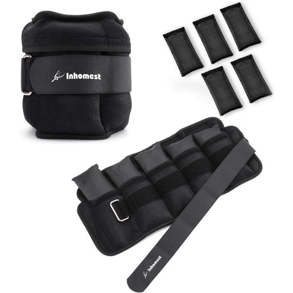 Verstelbare Enkel- en Polsgewichten (1-5KG) voor Krachttraining en Fitness