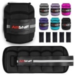 Verstelbare Enkelgewichten voor Krachttraining en Fitness - 2 tot 4,5 kg Gewichten per Enkel