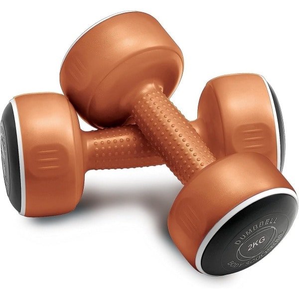 Verstelbare Fitness Dumbbells Set - 2 x 2 KG (4 KG Totaal) - Ideaal voor Krachttraining Thuis