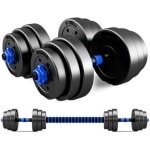 Verstelbare Halterset Kort - Ideaal voor Fitness, Aerobics en Krachttraining