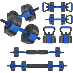 Verstelbare Haltersets met Vrije Gewichten voor Thuisgym - Ideaal voor Krachttraining