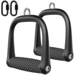 Verstelbare Handgrepen voor Krachttraining met Ergonomisch Ontwerp en 360-Graden Draaifunctie