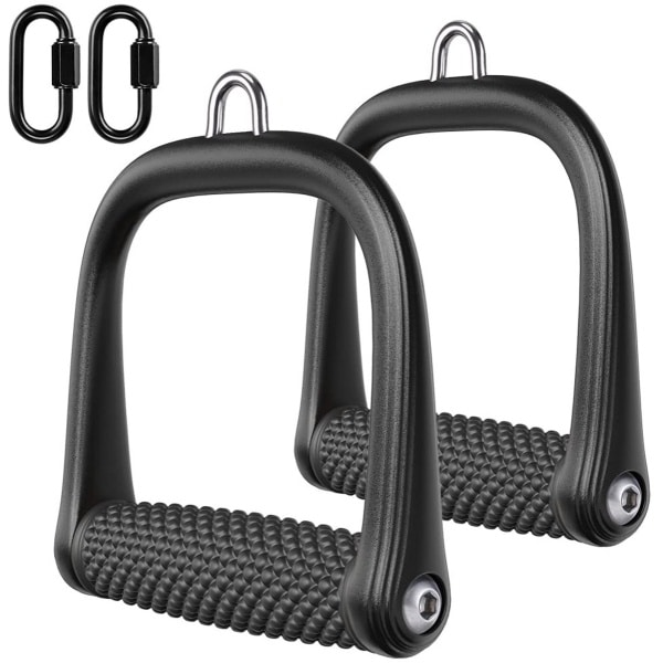 Verstelbare Handgrepen voor Krachttraining met Ergonomisch Ontwerp en 360-Graden Draaifunctie