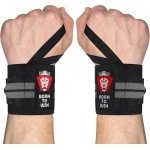 Verstelbare Polsbanden met Duimlus voor Gewichtheffen, Powerlifting en Krachttraining