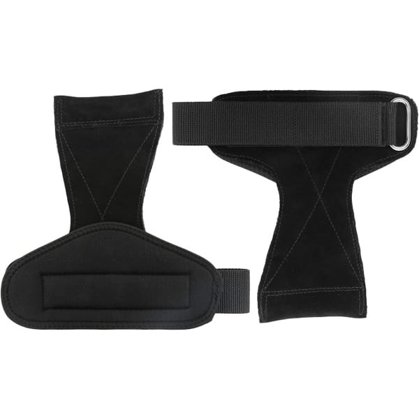 Verstelbare Polsbanden voor Gewichtheffen en Krachttraining met Dubbellaags Leer voor Mannen en Vrouwen