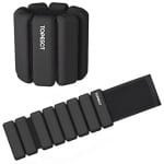 Verstelbare pols- en enkelgewichten set van 2, 0,5 kg per stuk - ideaal voor yoga, dans, pilates en cardio