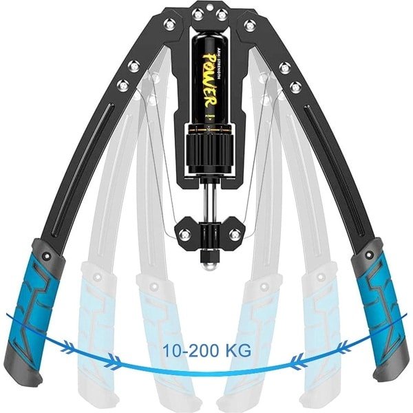 Verstelbare torsiearm fitnessmachine - Hydraulische krachttrainer voor thuis - Biceps, buik, schouder en borst - Spierkrachttraining - Fitnessapparatuur voor armsterkte push up board