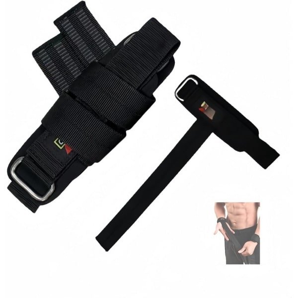 Verstevigde Polsbanden met Antislip voor Gewichtheffen, Deadlifts en Krachttraining
