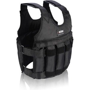 Verzwaard vest verstelbaar - zware jas voor krachttraining en boksen - maximale belasting 50 kg