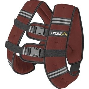 Verzwaard vest voor krachttraining en hardlopen - 11,3 kg met reflecterende strepen