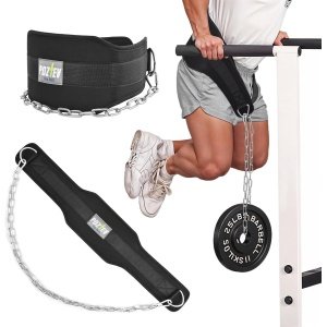 Verzwaarde Dipriem met Ketting voor Krachttraining, Pull-Ups en Squats - Unisex