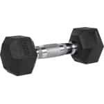 VirtuFit Hexa Dumbbell Pro - 3 kg - Hexagon Dumbbell - Duurzaam en Slijtvast - Krachttraining - Gewicht - CrossFit & Fitness - Geschikt voor Beginners en Professionals - Per Stuk Verkocht
