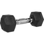 VirtuFit Hexa Dumbbell Pro - 4 kg - Hexagon Dumbbell - Duurzaam en Slijtvast - Krachttraining - Gewicht - CrossFit & Fitness - Geschikt voor Beginners en Professionals - Per Stuk Verkocht
