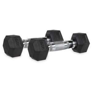 VirtuFit Hexa Dumbbell Pro Set - 2 x 1 kg - Hexagon Dumbbell - Duurzaam en Slijtvast - Krachttraining - Gewicht - CrossFit & Fitness - Geschikt voor Beginners en Professionals - Set van 2
