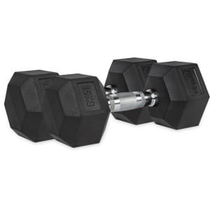 VirtuFit Hexa Dumbbell Pro Set - 2 x 15 kg - Hexagon Dumbbell - Duurzaam en Slijtvast - Krachttraining - Gewicht - CrossFit & Fitness - Geschikt voor Beginners en Professionals - Set van 2