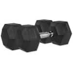 VirtuFit Hexa Dumbbell Pro Set - 2 x 35 kg - Hexagon Dumbbell - Duurzaam en Slijtvast - Krachttraining - Gewicht - CrossFit & Fitness - Geschikt voor Beginners en Professionals - Set van 2