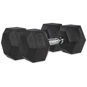 VirtuFit Hexa Dumbbell Pro Set - 2 x 37,5 kg - Hexagon Dumbbell - Duurzaam en Slijtvast - Krachttraining - Gewicht - CrossFit & Fitness - Geschikt voor Beginners en Professionals - Set van 2