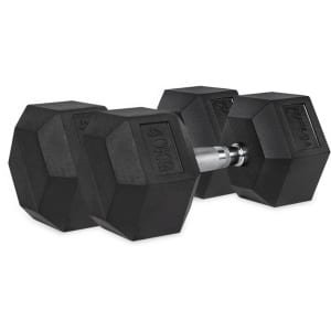 VirtuFit Hexa Dumbell Pro Set - 2 x 40 kg - Hexagon Dumbbell - Duurzaam en Slijtvast - Krachttraining - Gewicht - CrossFit & Fitness - Geschikt voor Beginners en Professionals - Set van 2