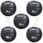 Wandballen voor Krachttraining en Fitness | Oefenballen Verkrijgbaar van 3 kg tot 15 kg