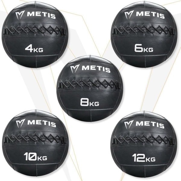 Wandballen voor Krachttraining en Fitness | Oefenballen Verkrijgbaar van 3 kg tot 15 kg