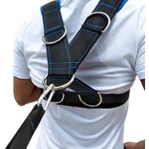 Weerstand Harnasband voor Krachttraining, Snelheid en Schouderharnas met Weerstandsband voor Sportartikelen