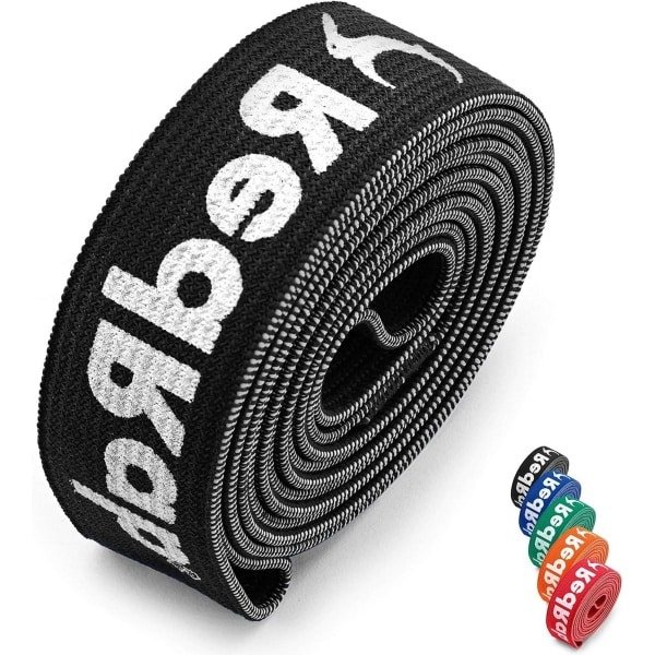 Weerstandsband met houten handgrepen voor krachttraining en fitness training - afzonderlijk of in set